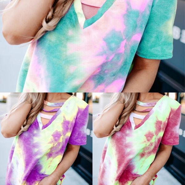 c1qxw loose summer new women's v-neck tie oversized print 2020 dye coat t-shirt t-shirt nz3c5, White
c1qxw loose summer new women's v-neck tie oversized print 2020 dye coat t-shirt t-shirt nz3c5, White