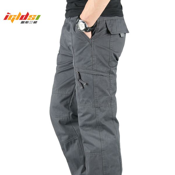 men cargo pants casual multi pockets military tactical pants pantalon hombre men sweatpants straight long trousers plus size 3xl 201109, Black
men cargo pants casual multi pockets military tactical pants pantalon hombre men sweatpants straight long trousers plus size 3xl 201109, Black