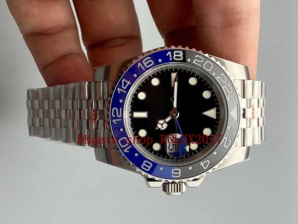 waterproof men's fashion gmt pepsi 904l n 3285 black blue red/blue ceramic bezel with platinum sapphire movement automatic 40mm watches, Slivery;brown
waterproof men's fashion gmt pepsi 904l n 3285 black blue red/blue ceramic bezel with platinum sapphire movement automatic 40mm watches, Slivery;brown