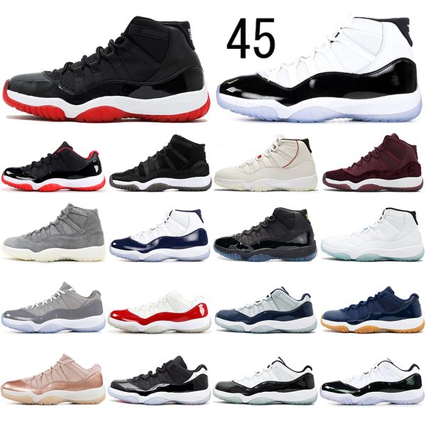 with socks bred 11 11s basketball shoes concord 45 tint cap and gown red velvet heiress women mens trainers sports sneakers 36-47, White;red
with socks bred 11 11s basketball shoes concord 45 tint cap and gown red velvet heiress women mens trainers sports sneakers 36-47, White;red