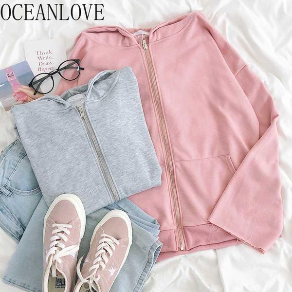 oceanlove janpan style pink sweatshirt zipper autumn 2020 hooded hoodie kawaii solid student clothes hoodies women 180671, Black
oceanlove janpan style pink sweatshirt zipper autumn 2020 hooded hoodie kawaii solid student clothes hoodies women 180671, Black