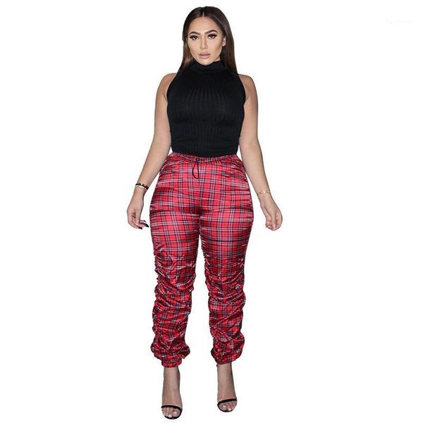 women's pants & capris plaid stacked sweatpants women ruched jogging femme casual sport streetwear comfortable trouser1, Black;white
women's pants & capris plaid stacked sweatpants women ruched jogging femme casual sport streetwear comfortable trouser1, Black;white