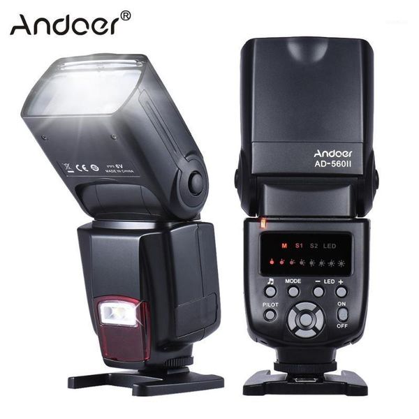 andoer ad-560 ii universal camera flash speedlite gn50 w/ adjustable led fill light for pentax dslr cameras1
andoer ad-560 ii universal camera flash speedlite gn50 w/ adjustable led fill light for pentax dslr cameras1