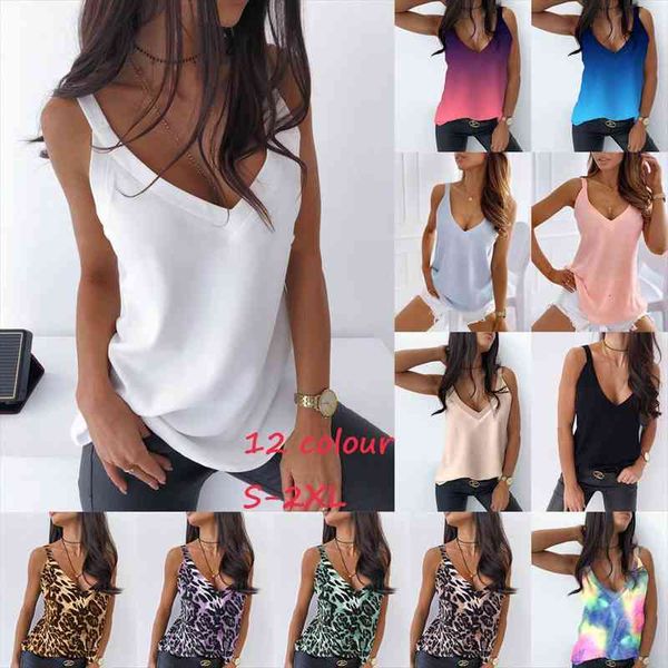 12 colors summer leopard printed loose camis women spaghetti strap backless camisole wdc6758, White
12 colors summer leopard printed loose camis women spaghetti strap backless camisole wdc6758, White