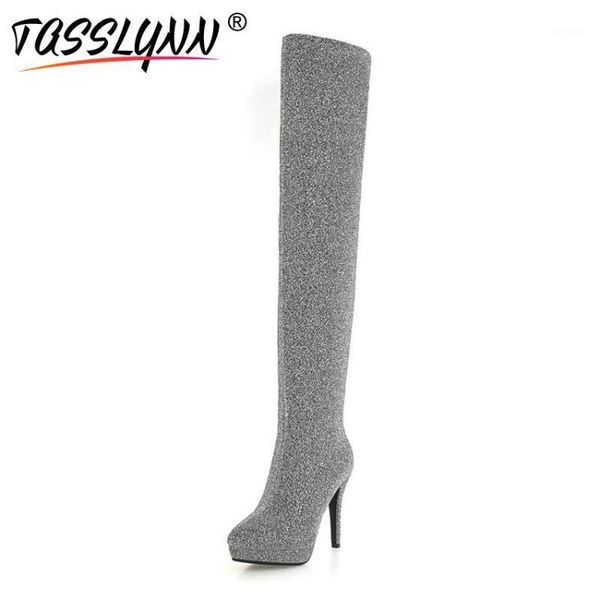 tasslynn 2020 women boots shoes pointed toe over the knee boots women thin high heels winter shoes woman size 34-431, Black
tasslynn 2020 women boots shoes pointed toe over the knee boots women thin high heels winter shoes woman size 34-431, Black