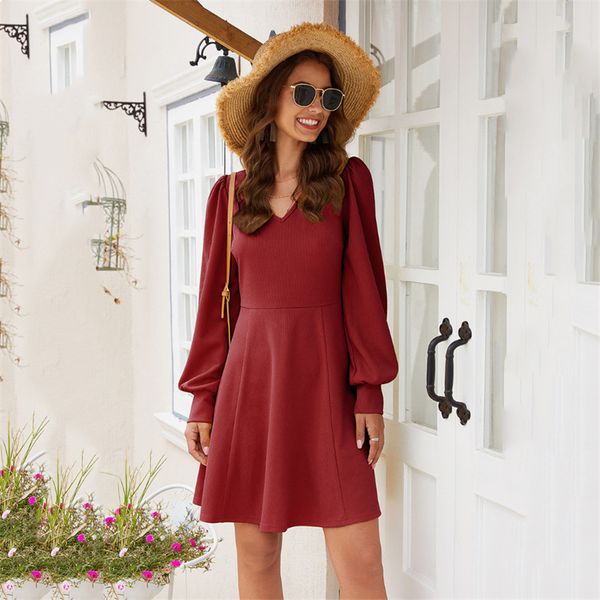 2021 new elegante solto vestido de banquete curto feminino rua wear lanterna sling amarelo puro decote em v escritrio outono o2o2, Black;gray
2021 new elegante solto vestido de banquete curto feminino rua wear lanterna sling amarelo puro decote em v escritrio outono o2o2, Black;gray