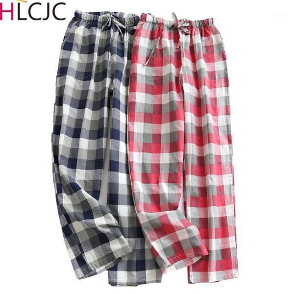 spring couples cotton gauze plaid sleep pants ladies home tie pajama pant men's bottom pants sleeping woman pajama bottoms1, Black;red
spring couples cotton gauze plaid sleep pants ladies home tie pajama pant men's bottom pants sleeping woman pajama bottoms1, Black;red