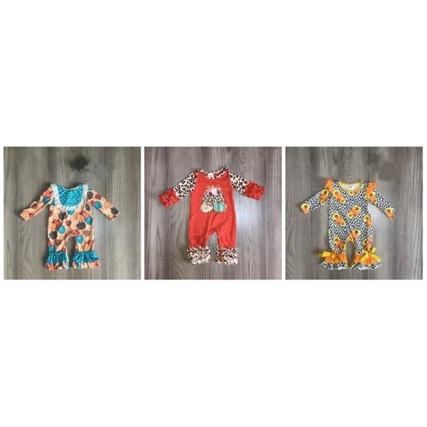 girlymax halloween fall baby girls toddler clothes infant romper leopard pumpkin sunflower cotton romper long sleeve ruffles 201127, Blue
girlymax halloween fall baby girls toddler clothes infant romper leopard pumpkin sunflower cotton romper long sleeve ruffles 201127, Blue