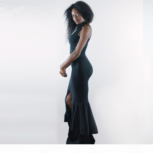 hisimple 2018 women maxi long elegant formal dress with ruffles evening dinner party clothing ladies fashion tight sun dresses robes summer, Black;gray
hisimple 2018 women maxi long elegant formal dress with ruffles evening dinner party clothing ladies fashion tight sun dresses robes summer, Black;gray