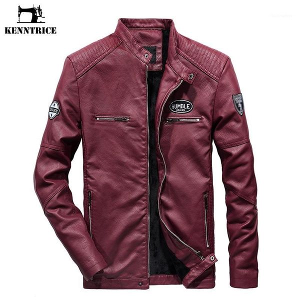 kenntrice spring men's pu leather jackets stand collar casual coat slim fit male outwear men brand clothing1, Black
kenntrice spring men's pu leather jackets stand collar casual coat slim fit male outwear men brand clothing1, Black