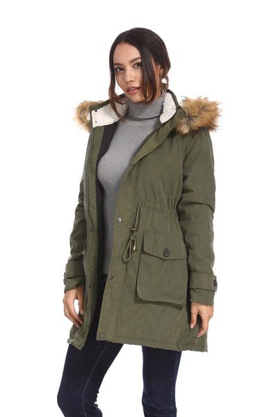 quilted cotton cloth large fur collar hooded coat long cotton-padded jacket for europe and the united states women's clothing, Black
quilted cotton cloth large fur collar hooded coat long cotton-padded jacket for europe and the united states women's clothing, Black