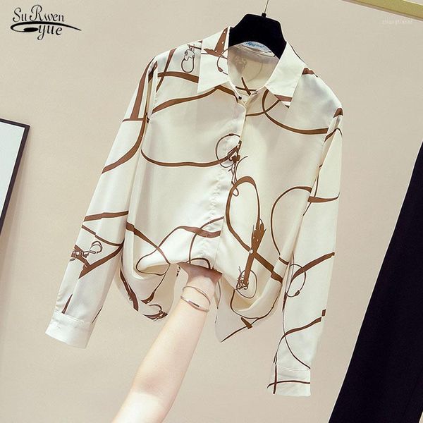 new silk shirt women blusa korean 2020 new autumn long sleeve casual cardigan print women blouse and chemisier femme 111631, White
new silk shirt women blusa korean 2020 new autumn long sleeve casual cardigan print women blouse and chemisier femme 111631, White