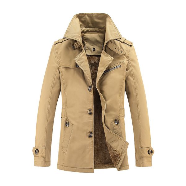wenyujh autumn/winter coat men jackets casual outwear windbreaker jacket plush insided long winter coat large size 5xl 201120, Tan;black
wenyujh autumn/winter coat men jackets casual outwear windbreaker jacket plush insided long winter coat large size 5xl 201120, Tan;black