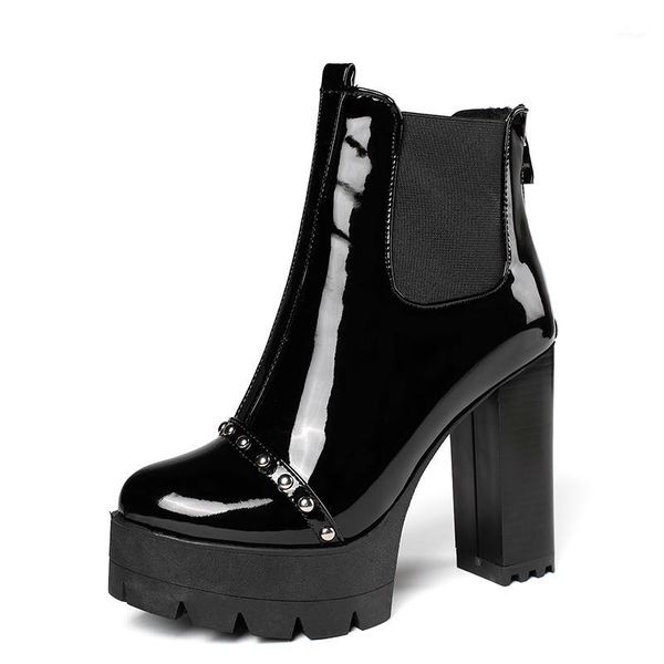 boots women platform chunky heeled bootie shoes autumn winter ankle fashion round toe lace-up high heel ladies shoes1, Black
boots women platform chunky heeled bootie shoes autumn winter ankle fashion round toe lace-up high heel ladies shoes1, Black