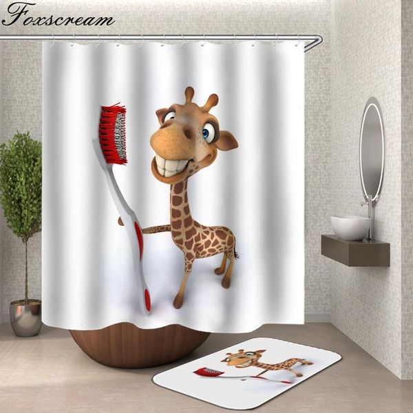 cartoon shower curtain with hooks fabric animal 3d bath curtain shower curtains waterproof bathroom or mat
cartoon shower curtain with hooks fabric animal 3d bath curtain shower curtains waterproof bathroom or mat