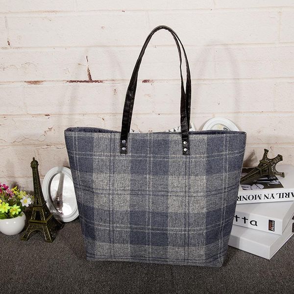 linen women plaid big tote handbags ladies shoulder travel beach pouch bags female bolsa feminina bolso mujer for teenager girls
linen women plaid big tote handbags ladies shoulder travel beach pouch bags female bolsa feminina bolso mujer for teenager girls