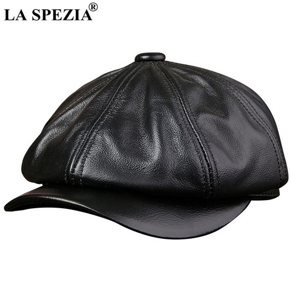 la spezia black newsboy hats for men genuine cowskin leather octagonal cap male autumn winter fitted vintage duckbill hats beret t200104, Blue;gray
la spezia black newsboy hats for men genuine cowskin leather octagonal cap male autumn winter fitted vintage duckbill hats beret t200104, Blue;gray