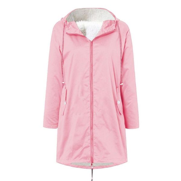 women jacket women solid winter warm thick outdoor plus size hooded raincoat windproof women's blouse fur coat #yb40, Black;brown
women jacket women solid winter warm thick outdoor plus size hooded raincoat windproof women's blouse fur coat #yb40, Black;brown