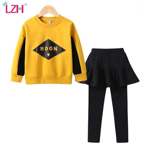 lzh children clothing 2020 autumn girls clothes long sleeve+pants 2pcs outfit suits kids tracksuit for teens girls clothing sets1, White
lzh children clothing 2020 autumn girls clothes long sleeve+pants 2pcs outfit suits kids tracksuit for teens girls clothing sets1, White
