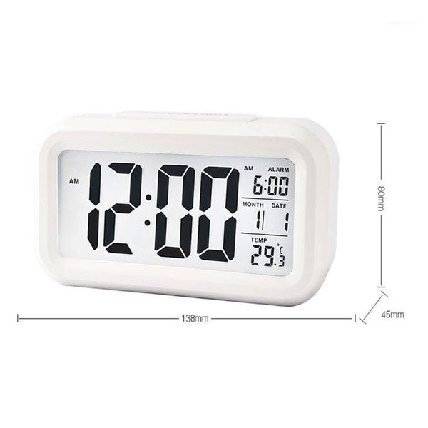 other clocks & accessories lcd night light electronic smart digital alarm clock date temperature display repeating snooze 72xf1
other clocks & accessories lcd night light electronic smart digital alarm clock date temperature display repeating snooze 72xf1