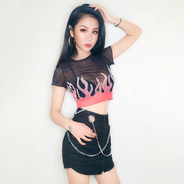 jazz dance costumes nightclub singer rave clothes street dancing outfit stage wear seethrough mesh short skirt, Black;red
jazz dance costumes nightclub singer rave clothes street dancing outfit stage wear seethrough mesh short skirt, Black;red