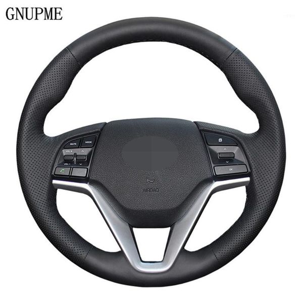 hand-stitched diy black artificial leather car steering wheel cover for tucson 3 2020 20201
hand-stitched diy black artificial leather car steering wheel cover for tucson 3 2020 20201