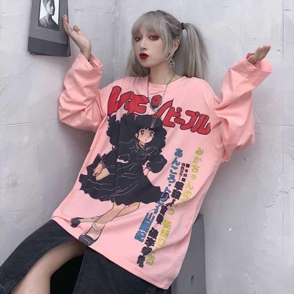 harajuku tshirt streetwear аниме тенниска женщины прохладный мультфильм печати hip hop streetwear смешные печать повседневный pink негабарит, White
harajuku tshirt streetwear аниме тенниска женщины прохладный мультфильм печати hip hop streetwear смешные печать повседневный pink негабарит, White