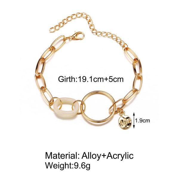 link, chain design gold clip coins paper bracelets for women boho bangles femme fashion jewelry accessories costume gift, Black
link, chain design gold clip coins paper bracelets for women boho bangles femme fashion jewelry accessories costume gift, Black