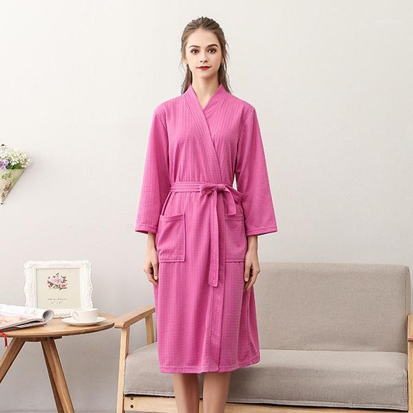 summer women bathrobe sleepwear summer comfortable robes waffle nightgown kimono bride dressing gown homewear1, Black;red
summer women bathrobe sleepwear summer comfortable robes waffle nightgown kimono bride dressing gown homewear1, Black;red