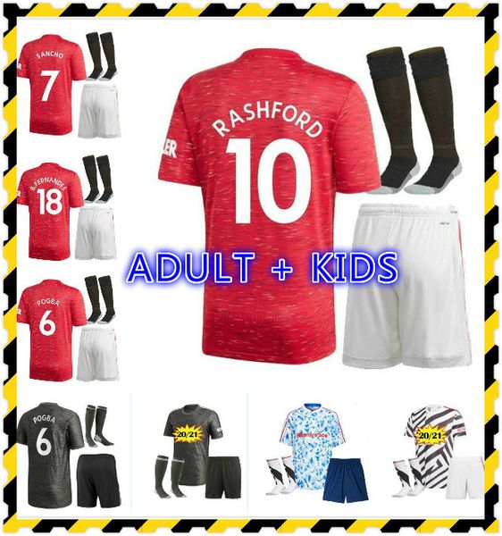 kids kit 20 21 rashford pogba fernandes van de beek cavani soccer jersey 2020 2021 man greenwood utd football shirt, Black;yellow
kids kit 20 21 rashford pogba fernandes van de beek cavani soccer jersey 2020 2021 man greenwood utd football shirt, Black;yellow