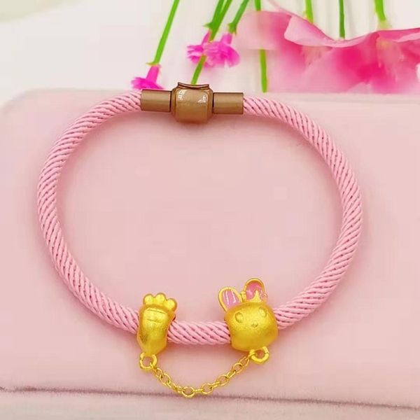 brass gold plated drop glue braceletheadwear bracelet cute rabbit powder rope bracelet imitation head ornament women's hand rope at nig, Golden;silver
brass gold plated drop glue braceletheadwear bracelet cute rabbit powder rope bracelet imitation head ornament women's hand rope at nig, Golden;silver