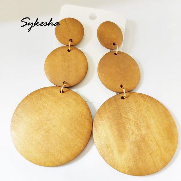 stud long round wooden earrings for women 3 size circle big statement jewelry accessories, Golden;silver
stud long round wooden earrings for women 3 size circle big statement jewelry accessories, Golden;silver