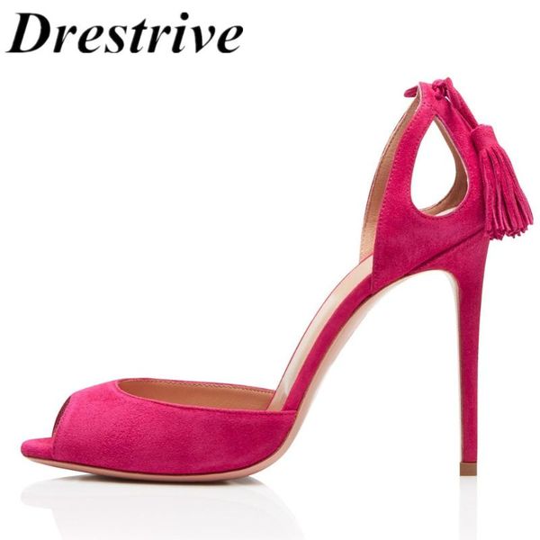 sandals drestrive big size tailored women round peep toe flock tassel 2021 summer arrival high heel shoes woman thin, Black
sandals drestrive big size tailored women round peep toe flock tassel 2021 summer arrival high heel shoes woman thin, Black