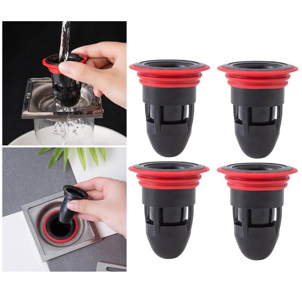 4 pieces floor drain deodorant backflow preventer, one way valve, silicone sink floor drain trap for pipes tubes in toilet bathroom kitchen
4 pieces floor drain deodorant backflow preventer, one way valve, silicone sink floor drain trap for pipes tubes in toilet bathroom kitchen