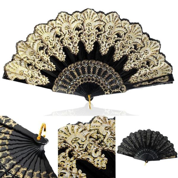 party favor chinese folding hand fan held flower lace black wedding dance silk fans decorative spanish style
party favor chinese folding hand fan held flower lace black wedding dance silk fans decorative spanish style