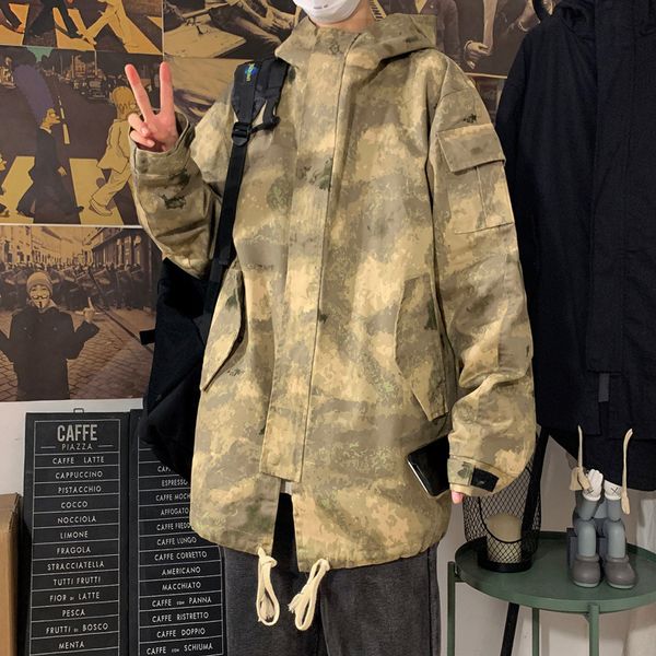 2021 new privathinker men's camouflage graphic printed jackets man casual oversize coats korean streetwear male hooded clothing fqv5, Black;brown
2021 new privathinker men's camouflage graphic printed jackets man casual oversize coats korean streetwear male hooded clothing fqv5, Black;brown