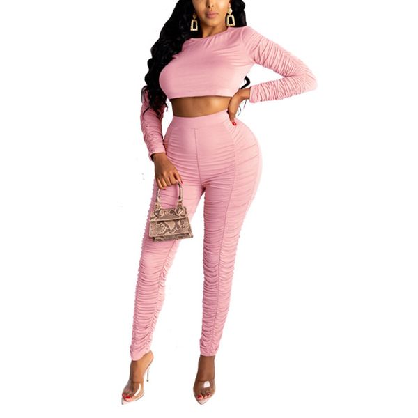 gym clothing close-fitting long sleeve crop high waist bodycon pants pleated tight training suit, White;black
gym clothing close-fitting long sleeve crop high waist bodycon pants pleated tight training suit, White;black