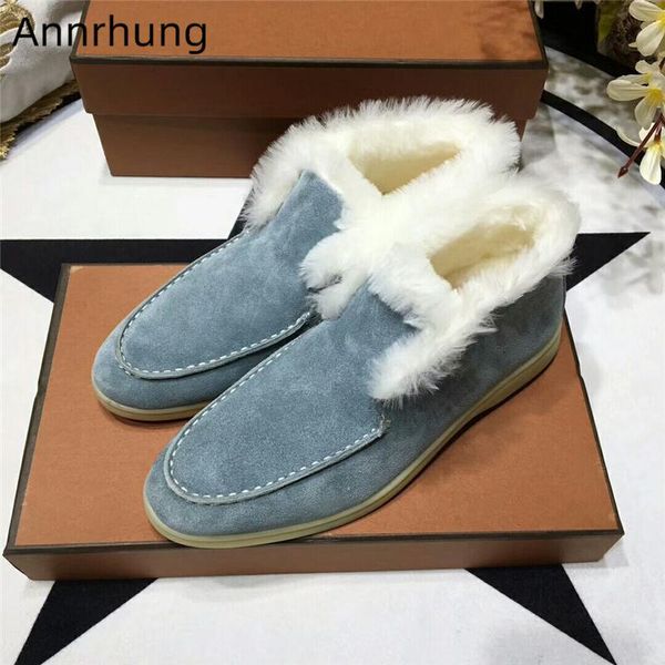 wool fur autumn winter snow boots woman round toe flat heel slip-on ankle boots lazyman outwear casual shoes women, Black
wool fur autumn winter snow boots woman round toe flat heel slip-on ankle boots lazyman outwear casual shoes women, Black