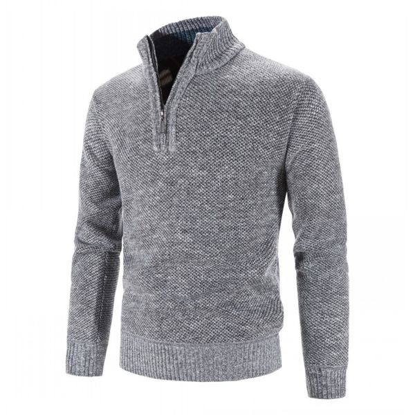 autumn and winter 2021 solid color casual neck men's zipper knitted slim fit sweater 3xl, White;black
autumn and winter 2021 solid color casual neck men's zipper knitted slim fit sweater 3xl, White;black