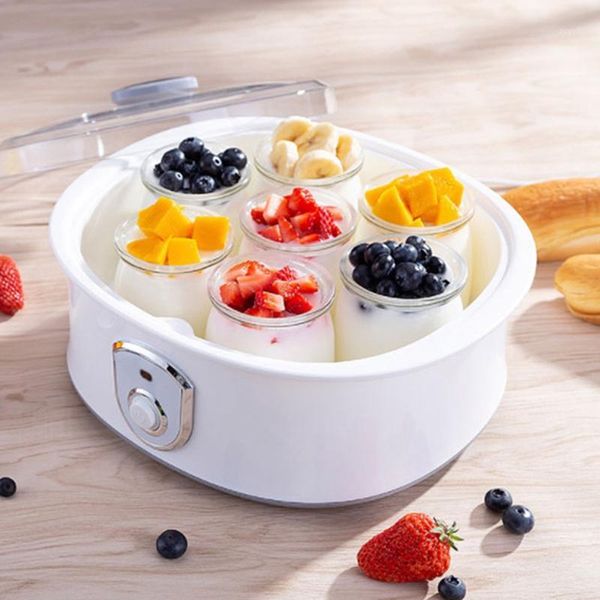 yogurt makers electric maker with 7 cups 1.5l automatic universal stainless steel liner natto rice wine machine eu plug1 
yogurt makers electric maker with 7 cups 1.5l automatic universal stainless steel liner natto rice wine machine eu plug1