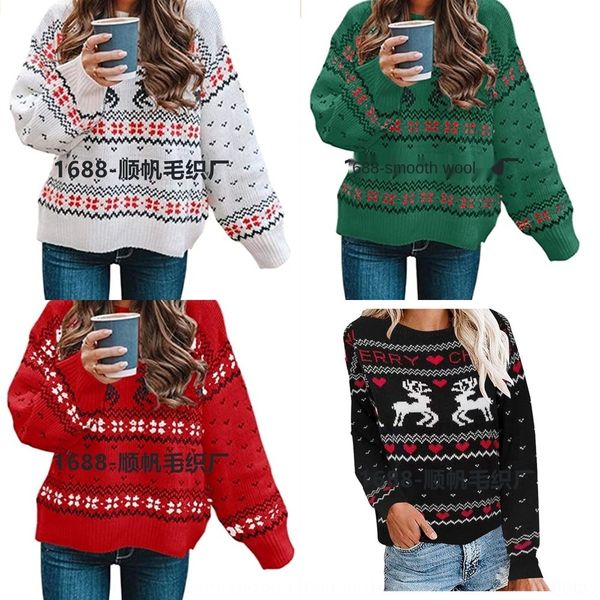 lqsu1 girl loose 2020 winter big christmas sweaterlove deer pullover cardigan fall fall winter 2020 loose big christmas sweater sweaterlove, White;black
lqsu1 girl loose 2020 winter big christmas sweaterlove deer pullover cardigan fall fall winter 2020 loose big christmas sweater sweaterlove, White;black