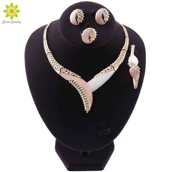 fashion nigerian women wedding african beads jewelry set gold color necklace earrings bracelet ring dubai bridal gift, Silver
fashion nigerian women wedding african beads jewelry set gold color necklace earrings bracelet ring dubai bridal gift, Silver