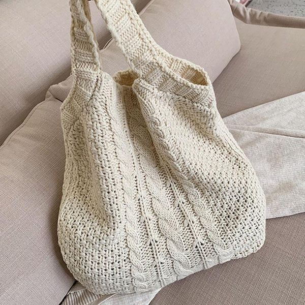 winter women's bag knitted wool shoulder bag ladies knit casual trend sen female solid color casual simple handbag
winter women's bag knitted wool shoulder bag ladies knit casual trend sen female solid color casual simple handbag