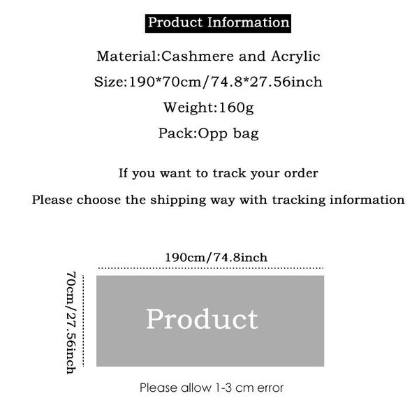 2020 зимние шарфы для женщин шали теплый обертывания леди пашмины чистая одеяло кашемир шарф шеи повязка hijabs палантины платки sqcpod, Blue;gray
2020 зимние шарфы для женщин шали теплый обертывания леди пашмины чистая одеяло кашемир шарф шеи повязка hijabs палантины платки sqcpod, Blue;gray