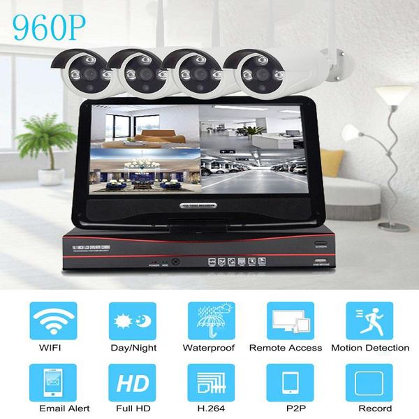 systems imporx 4ch nvr kit 1.3mp wireless 2tb hdd 10" lcd surveillance ip camera wifi home security system night vision
systems imporx 4ch nvr kit 1.3mp wireless 2tb hdd 10" lcd surveillance ip camera wifi home security system night vision