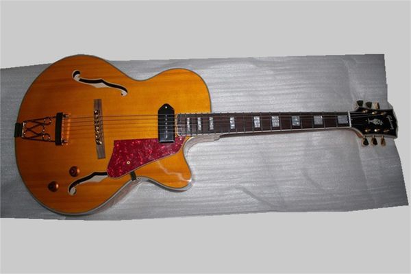 flyoung l5 jazz semi hollow double f-hole torch orange electric guitar single pickup factory direct sales
flyoung l5 jazz semi hollow double f-hole torch orange electric guitar single pickup factory direct sales