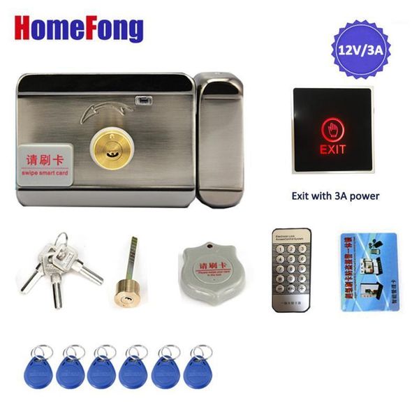 smart lock homefong electronic with exit button built-in 12v/3a power supply electric locks home intercom door access control system1
smart lock homefong electronic with exit button built-in 12v/3a power supply electric locks home intercom door access control system1