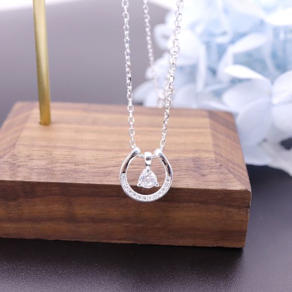 hengsheng s925 silver cross-border one product dropshipping circle beating fashion korean style simple zircon necklace womens pendant
hengsheng s925 silver cross-border one product dropshipping circle beating fashion korean style simple zircon necklace womens pendant