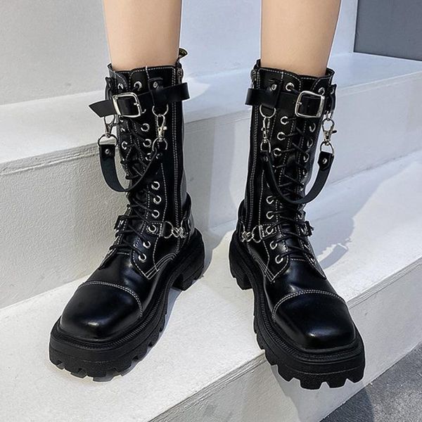 women winter boots black metal decoration punk 2020 thick bottom adults motorcycle boots design ankle female woman shoes
women winter boots black metal decoration punk 2020 thick bottom adults motorcycle boots design ankle female woman shoes