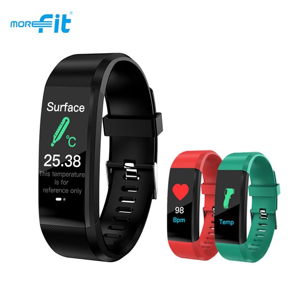 оригинал температура morefit 115pro часы тела сердце смарт браслет rate monitor активность tracker для мужчин женщин
оригинал температура morefit 115pro часы тела сердце смарт браслет rate monitor активность tracker для мужчин женщин